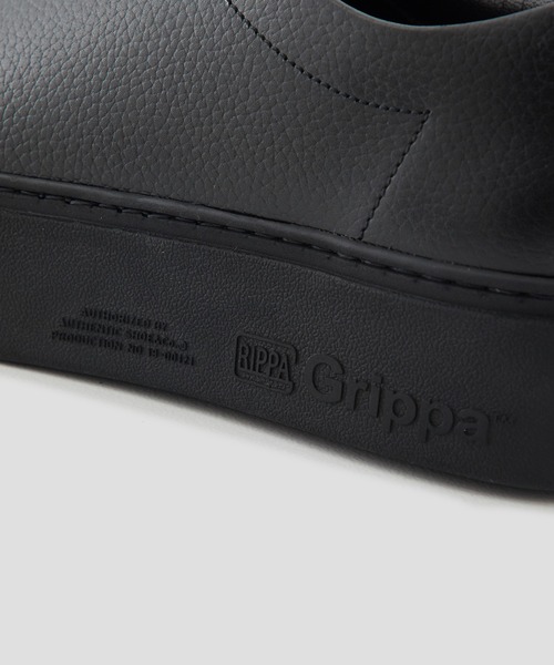 foot the coacher（フットザコーチャー）の「【foot the coacher / フットザコーチャー】DOUBLE LASED BLACKEMBOSSED ダブルレーススニーカー ブラックエンボス（スニーカー・メンズ・ブラック・25/27/26/28）」の12枚目の写真