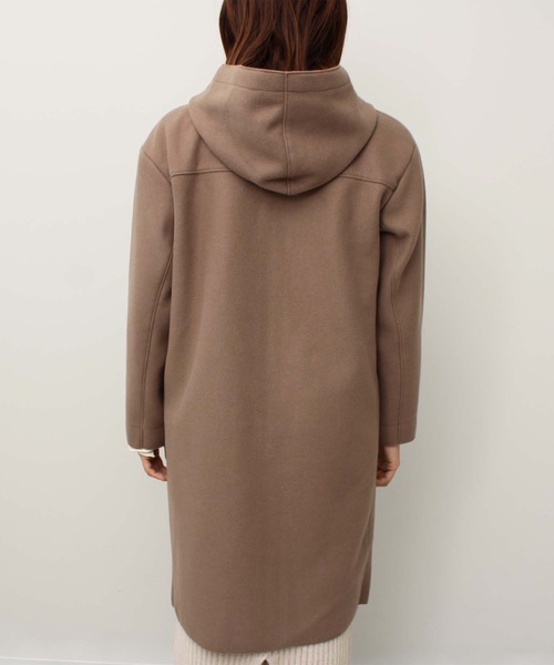 toucher du brise(トゥシェドブリーズ)の「【着回ししやすい】フード付きコート(その他アウター・レディース・ラベンダー/オフホワイト/ダークブラウン・M/L)」の5枚目の写真