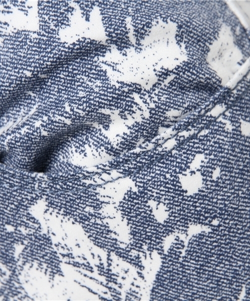 AZUL by moussy（アズールバイマウジー）の「A Perfect Skinny(ヤシ柄)（その他パンツ・レディース・ホワイト系その他/ダークネイビー・SMALL/LARGE/MEDIUM/X-SMALL）」の9枚目の写真