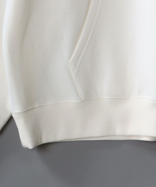 SITRY(シトリー)の「oversize foam print sweat hoodie/オーバーサイズ 発泡プリント 裏起毛 スウェット フーディー/パーカー(パーカー・メンズ・ホワイト/マスタード/ブラック/ブルー・M/L)」の10枚目の写真