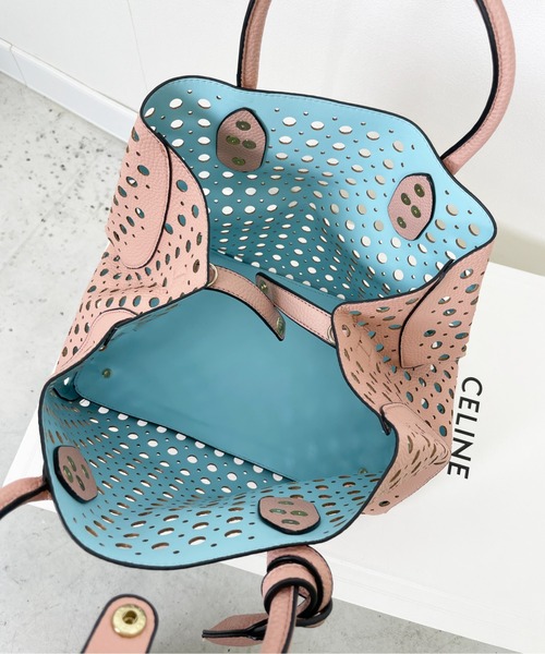 StyleSea(スタイルシー)の「カットワークトートバッグ(トートバッグ・レディース・ピンク・FREE)」の8枚目の写真