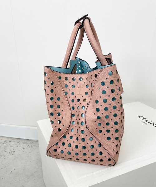 StyleSea(スタイルシー)の「カットワークトートバッグ(トートバッグ・レディース・ピンク・FREE)」の3枚目の写真