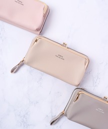 Craig 2WAYがま口合皮サイドミニ財布スマホポーチ/スマホショルダー