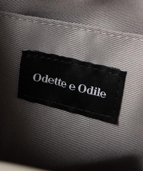 ODETTE E ODILE（オデットエオディール）の「ビジューチェーンバッグ（ショルダーバッグ・レディース・ライトグレー・FREE）」の4枚目の写真