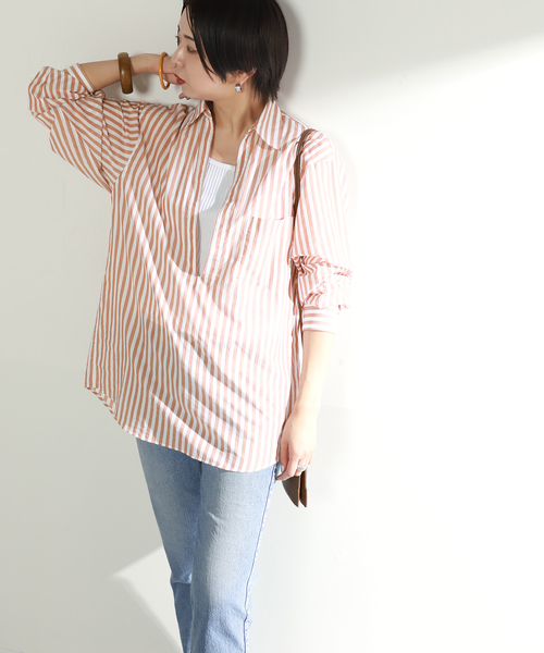 VERMEIL par iena（ヴェルメイユパーイエナ）の「【MARION GODART/マリオンゴダール】バングル 細（orange）（バングル/リストバンド・レディース・オレンジ・FREE）」の2枚目の写真