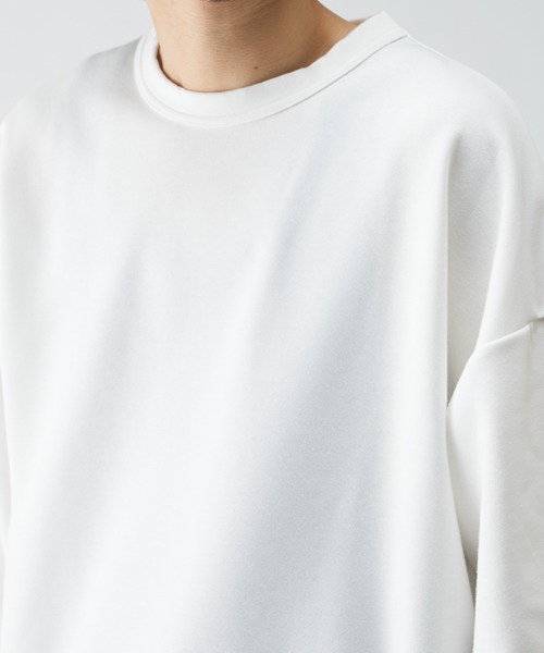 Lui's（ルイス）の「ラインテープクルーネックプルオーバー（Tシャツ/カットソー・メンズ・ホワイト/ブラック・FREE）」の16枚目の写真