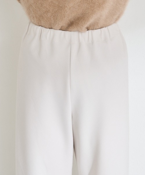 SHENERY(シーナリー)の「ダブルクロスワイドパンツ(その他パンツ・レディース・ライトグレー/ブラック/ベージュ・38/36)」の8枚目の写真