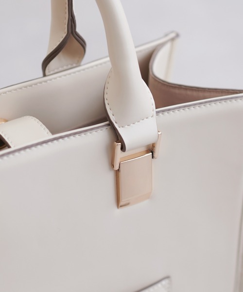 natural couture（ナチュラルクチュール）の「きれいめ観劇バッグ（ショルダーバッグ・レディース・ベージュ/アイボリー/グレー/ブラック・FREE）」の13枚目の写真