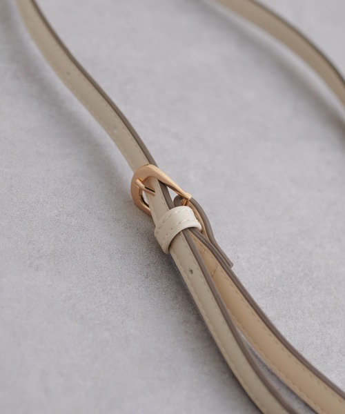 natural couture（ナチュラルクチュール）の「きれいめ観劇バッグ（ショルダーバッグ・レディース・ベージュ/アイボリー/グレー/ブラック・FREE）」の21枚目の写真