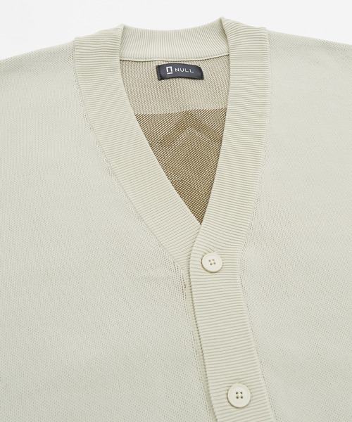 NULL（ヌル）の「【NULL】ネイティブ柄 ニットカーディガン（カーディガン/ボレロ・メンズ・ナチュラル/ブラック・MEDIUM/LARGE）」の18枚目の写真