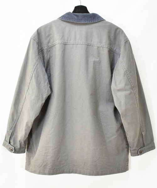 L.L.Bean(エルエルビーン)の「【ヴィンテージ古着】L.L.Bean / エルエルビーン チェックライナー付き コットンジャケット(カバーオール・レディース・グレー・MEDIUM)」の9枚目の写真