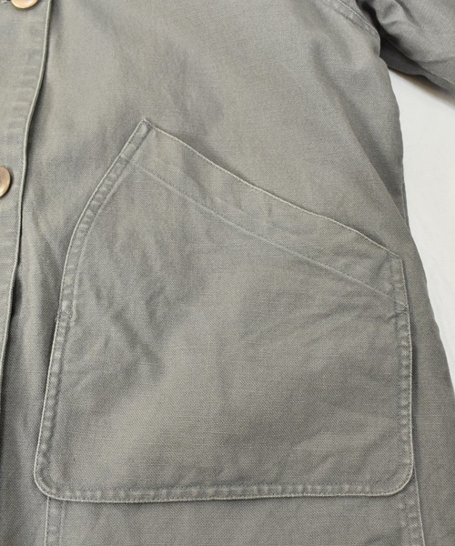 L.L.Bean(エルエルビーン)の「【ヴィンテージ古着】L.L.Bean / エルエルビーン チェックライナー付き コットンジャケット(カバーオール・レディース・グレー・MEDIUM)」の12枚目の写真