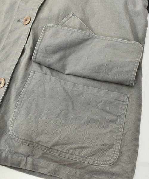 L.L.Bean(エルエルビーン)の「【ヴィンテージ古着】L.L.Bean / エルエルビーン チェックライナー付き コットンジャケット(カバーオール・レディース・グレー・MEDIUM)」の19枚目の写真