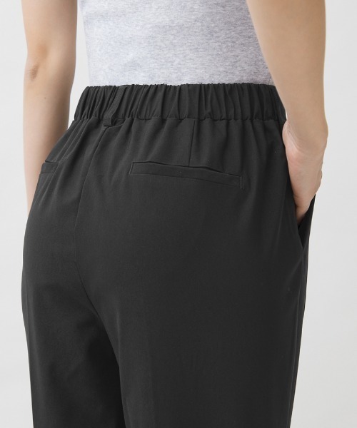Tuche（トゥシェ）の「Tuche/トゥシェ ストレッチパンツ テーパードスタイル レーヨン混 アンクル丈（その他パンツ・レディース・ブラック/ネイビー/サンドベージュ/イエロー系その他/グレー系その他・MEDIUM/LARGE/X-LARGE）」の8枚目の写真