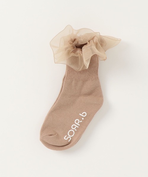 Rora（ローラ）の「ゆい アンクルソックス（ソックス/靴下・キッズ・ベージュ/ブラック/ホワイト・18-20cm/20-22cm/16-18cm）」の19枚目の写真