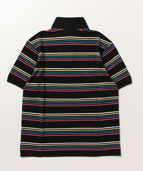 CHUMS(チャムス)の「CHUMS/チャムス ブービーボーダーショールポロシャツ BOOBY BORDER SHAWL POLO SHIRT 23SS(ポロシャツ・メンズ・ブラック/ホワイト・L/XL/M)」の13枚目の写真
