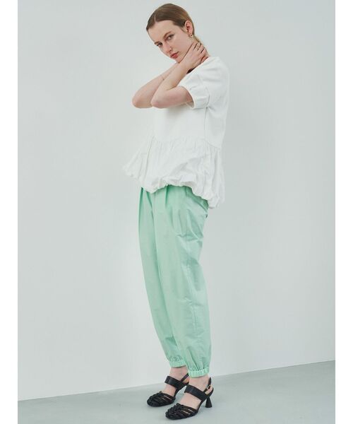 ELENDEEK(エレンディーク)の「アシメバルーンヘムカットソー(Tシャツ/カットソー・レディース・ブラック/グレー/オフホワイト・FREE)」の15枚目の写真