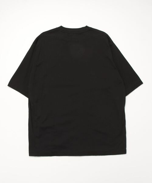 08sircus（ゼロエイトサーカス）の「【08sircus/ゼロエイトサーカス】Suvin fine jersey over size tee（Tシャツ/カットソー・メンズ・ブラック・X-LARGE）」の2枚目の写真