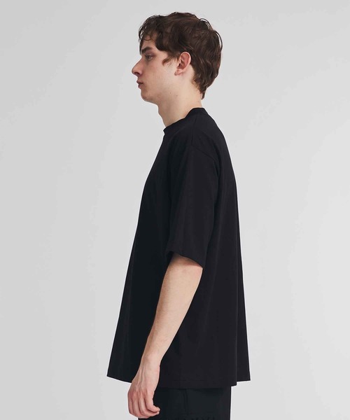 08sircus（ゼロエイトサーカス）の「【08sircus/ゼロエイトサーカス】Suvin fine jersey over size tee（Tシャツ/カットソー・メンズ・ブラック・X-LARGE）」の5枚目の写真