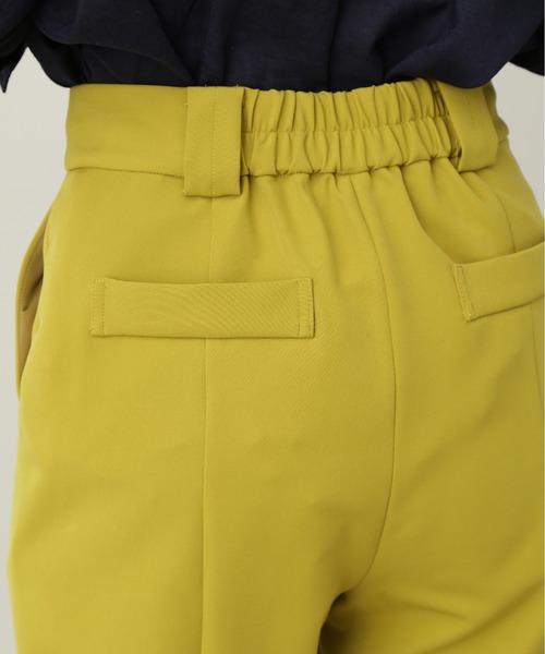 N.（N. Natural Beauty Basic）（エヌエヌナチュラルビューティーベーシック）の「◆バックスリットパンツ（スラックス・レディース・ブラック/グレー/イエロー・MEDIUM）」の19枚目の写真