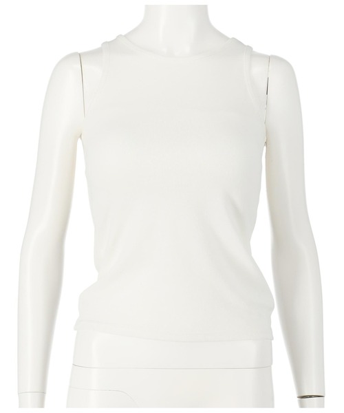 ANAP（アナップ）の「アメリカンスリーブタンクトップ（タンクトップ・レディース・ホワイト/スミクロ/ブルー/ブラウン・FREE）」の10枚目の写真