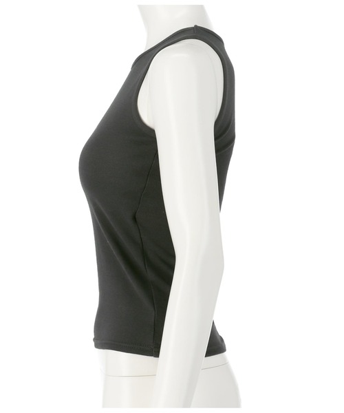 ANAP（アナップ）の「アメリカンスリーブタンクトップ（タンクトップ・レディース・ホワイト/スミクロ/ブルー/ブラウン・FREE）」の13枚目の写真