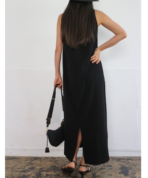 TRUNC（トランクエイティーエイト）の「American Sleeve Cutsew Dress（ワンピース・レディース・モカ/ブラック・FREE）」の10枚目の写真