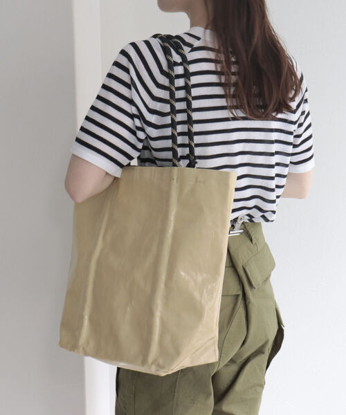 CONTROL FREAK / CTFK(コントロールフリーク)の「【CONTROL FREAK/コントロールフリーク】サコッシュ&トートセット(ショルダーバッグ・レディース・ベージュ/ブラック・FREE)」の4枚目の写真