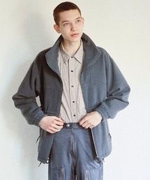 KIIT キート / CONVERTIBLE COLLAR WRINKLES SHIRT コンバーティブルカラー2WAYリンクルストライプシャツ / KIP-B99-007