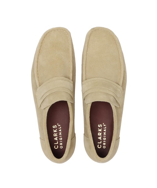 Clarks(クラークス)の「Wallabee Loafer 26172504(ローファー・メンズ・ベージュ・8/10/9h/7/9/7h/6h/6/8h/11)」の4枚目の写真