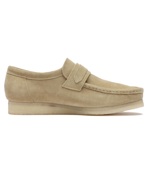 Clarks(クラークス)の「Wallabee Loafer 26172504(ローファー・メンズ・ベージュ・8/10/9h/7/9/7h/6h/6/8h/11)」の2枚目の写真