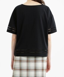 【マッキントッシュ フィロソフィー】ハシゴレースジャージープルオーバー 黒 現行 MACKINTOSH PHILOSOPHY（ﾏｯｷﾝﾄｯｼｭ ﾌｨﾛｿﾌｨｰ）の「【WEB限定