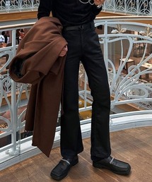 【THE KLOBAL STAGE 着用】ASCLO [ASCLO MADE] ASCLO Dry Black Coating Jeans