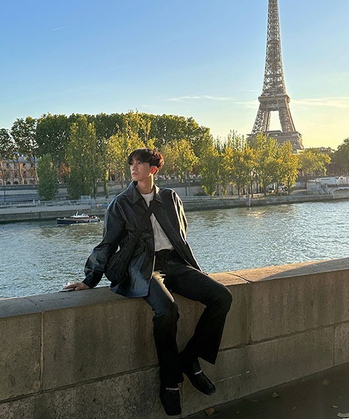 ASCLO（エジュクロ）の「【THE KLOBAL STAGE 着用】ASCLO [ASCLO MADE] ASCLO Dry Black Coating Jeans（デニムパンツ・メンズ・ブラック・SMALL/MEDIUM/LARGE）」の7枚目の写真