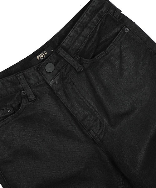 ASCLO（エジュクロ）の「【THE KLOBAL STAGE 着用】ASCLO [ASCLO MADE] ASCLO Dry Black Coating Jeans（デニムパンツ・メンズ・ブラック・SMALL/MEDIUM/LARGE）」の12枚目の写真
