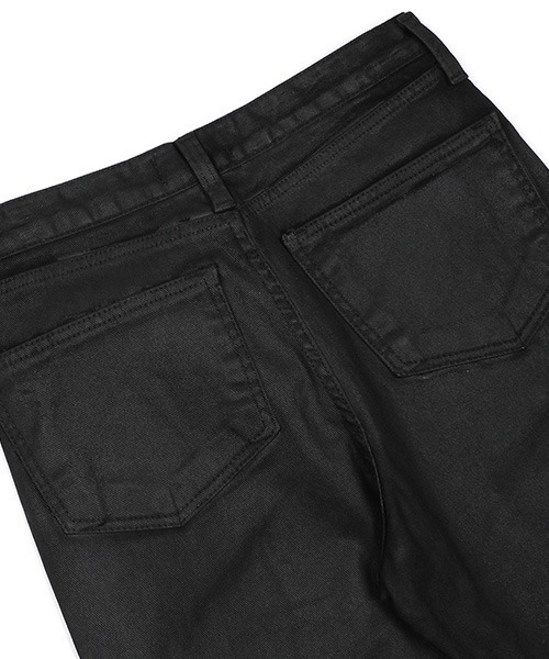 ASCLO（エジュクロ）の「【THE KLOBAL STAGE 着用】ASCLO [ASCLO MADE] ASCLO Dry Black Coating Jeans（デニムパンツ・メンズ・ブラック・SMALL/MEDIUM/LARGE）」の18枚目の写真