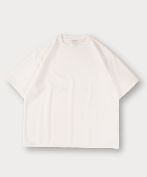 SlashDate（スラッシュデイト）の「リラックスフィットダブルフェイスTシャツ（Tシャツ/カットソー・メンズ・ホワイト/ブルー/ブラウン/ブラック・M/L/XL）」の7枚目の写真