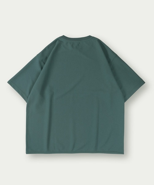 SlashDate（スラッシュデイト）の「リラックスフィットダブルフェイスTシャツ（Tシャツ/カットソー・メンズ・ホワイト/ブルー/ブラウン/ブラック・M/L/XL）」の8枚目の写真