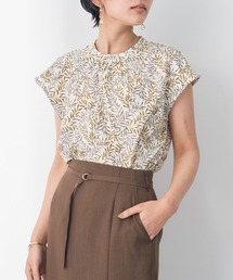 YECCA VECCA | リーフ柄ブラウス(シャツ/ブラウス)