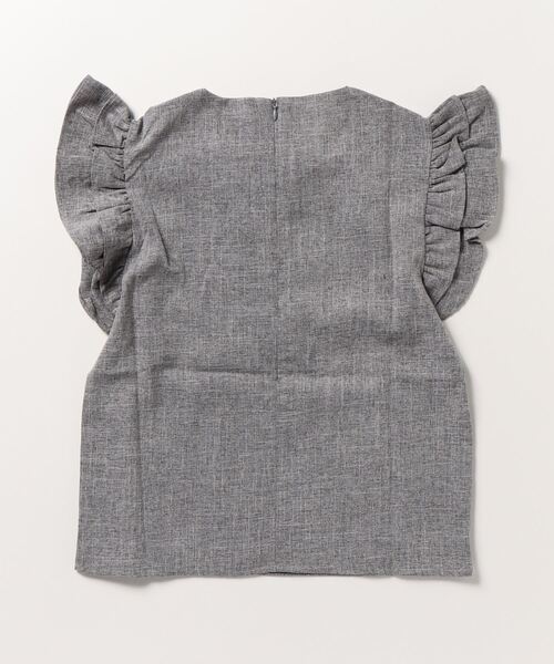 MIRO AMURETTE（ミロアミュレット）の「frilly design blouse/フリルブラウス（シャツ/ブラウス・レディース・グレー・FREE）」の2枚目の写真