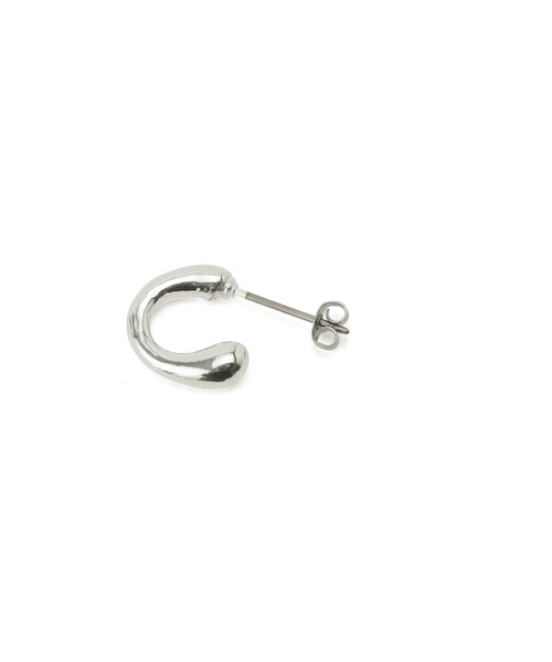 ADAM ET ROPE'(アダムエロペ)の「【LES BIJOUX】フープ&パールセットピアス(ピアス(両耳用)・レディース・シルバー/ゴールド・FREE)」の7枚目の写真