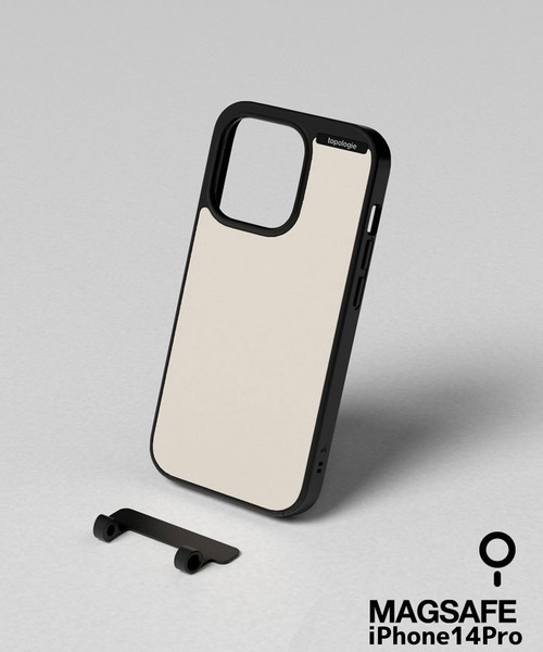 Topologie(トポロジー)の「Bump Phone Case / iPhone 14pro MagSafe【ケース単体】(スマホケース/カバー・レディース・ブラック/ローズ/オフホワイト/シルバー/ネイビー/アーミー/クリアブラック/クリア・ONE SIZE)」の2枚目の写真
