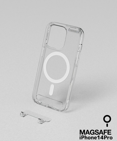 Topologie(トポロジー)の「Bump Phone Case / iPhone 14pro MagSafe【ケース単体】(スマホケース/カバー・レディース・ブラック/ローズ/オフホワイト/シルバー/ネイビー/アーミー/クリアブラック/クリア・ONE SIZE)」の1枚目の写真