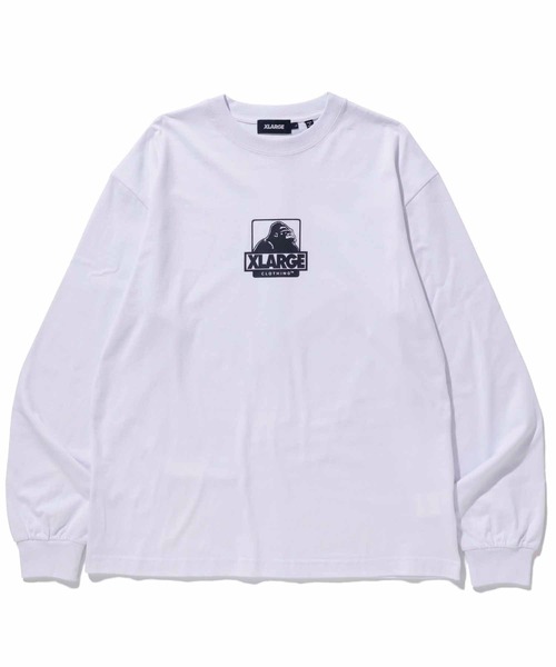XLARGE(エクストララージ)の「OG L/S TEE(Tシャツ/カットソー・メンズ・ホワイト/ブラウン/ブラック/グリーン/ネイビー・XL/S/L/M)」の2枚目の写真
