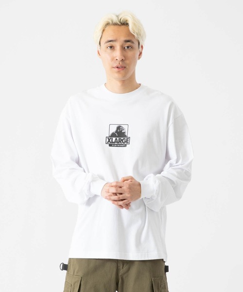 XLARGE(エクストララージ)の「OG L/S TEE(Tシャツ/カットソー・メンズ・ホワイト/ブラウン/ブラック/グリーン/ネイビー・XL/S/L/M)」の9枚目の写真