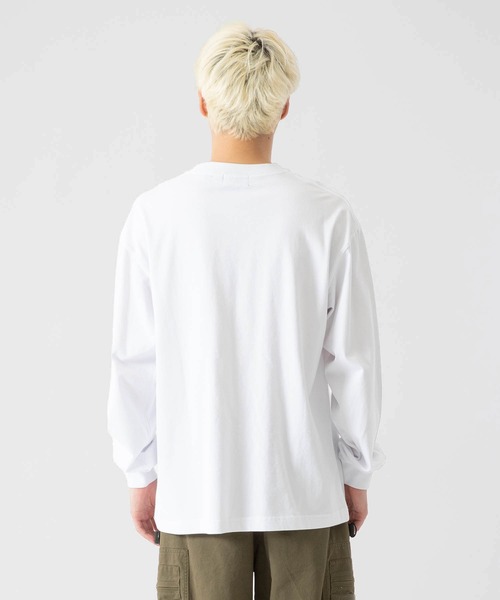 XLARGE(エクストララージ)の「OG L/S TEE(Tシャツ/カットソー・メンズ・ホワイト/ブラウン/ブラック/グリーン/ネイビー・XL/S/L/M)」の6枚目の写真