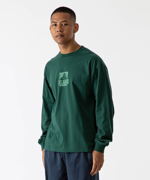 XLARGE(エクストララージ)の「OG L/S TEE(Tシャツ/カットソー・メンズ・ホワイト/ブラウン/ブラック/グリーン/ネイビー・XL/S/L/M)」の17枚目の写真