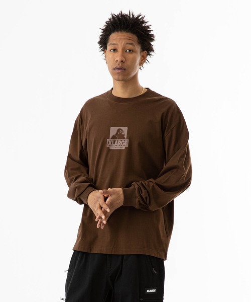 XLARGE(エクストララージ)の「OG L/S TEE(Tシャツ/カットソー・メンズ・ホワイト/ブラウン/ブラック/グリーン/ネイビー・XL/S/L/M)」の21枚目の写真