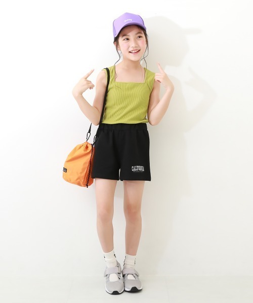 devirock（デビロック）の「リブタンクトップ（タンクトップ・キッズ・アイボリー/グリーン系その他/レッド系その他/ブラック・100cm/110cm/120cm/130cm/140cm/150cm/160cm）」の14枚目の写真