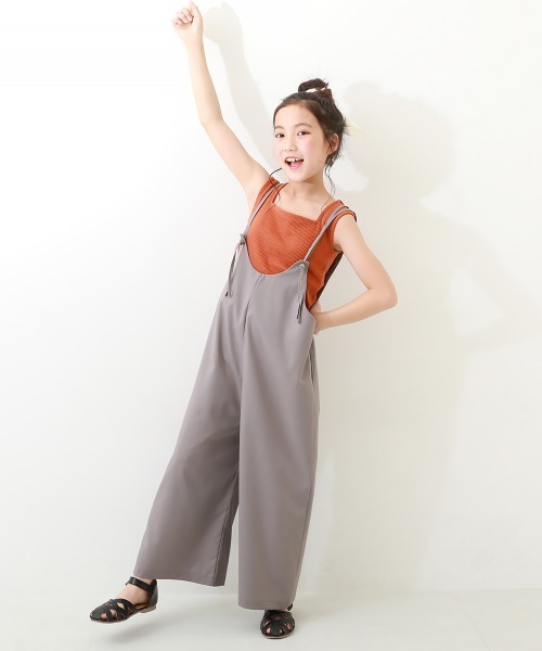 devirock（デビロック）の「リブタンクトップ（タンクトップ・キッズ・アイボリー/グリーン系その他/レッド系その他/ブラック・100cm/110cm/120cm/130cm/140cm/150cm/160cm）」の7枚目の写真